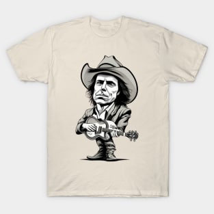 Dwight Yoakam Playing Guitar T-Shirt